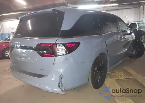 2025 Honda Odyssey Sport-L z USA, uszkodzony, nr VIN 5FNRL6H71SB058867